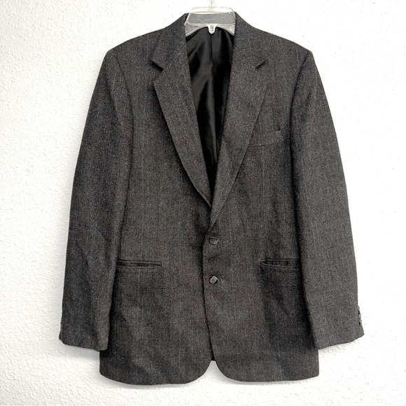 Men’s Haggar suit jacket sport coat sz 40L